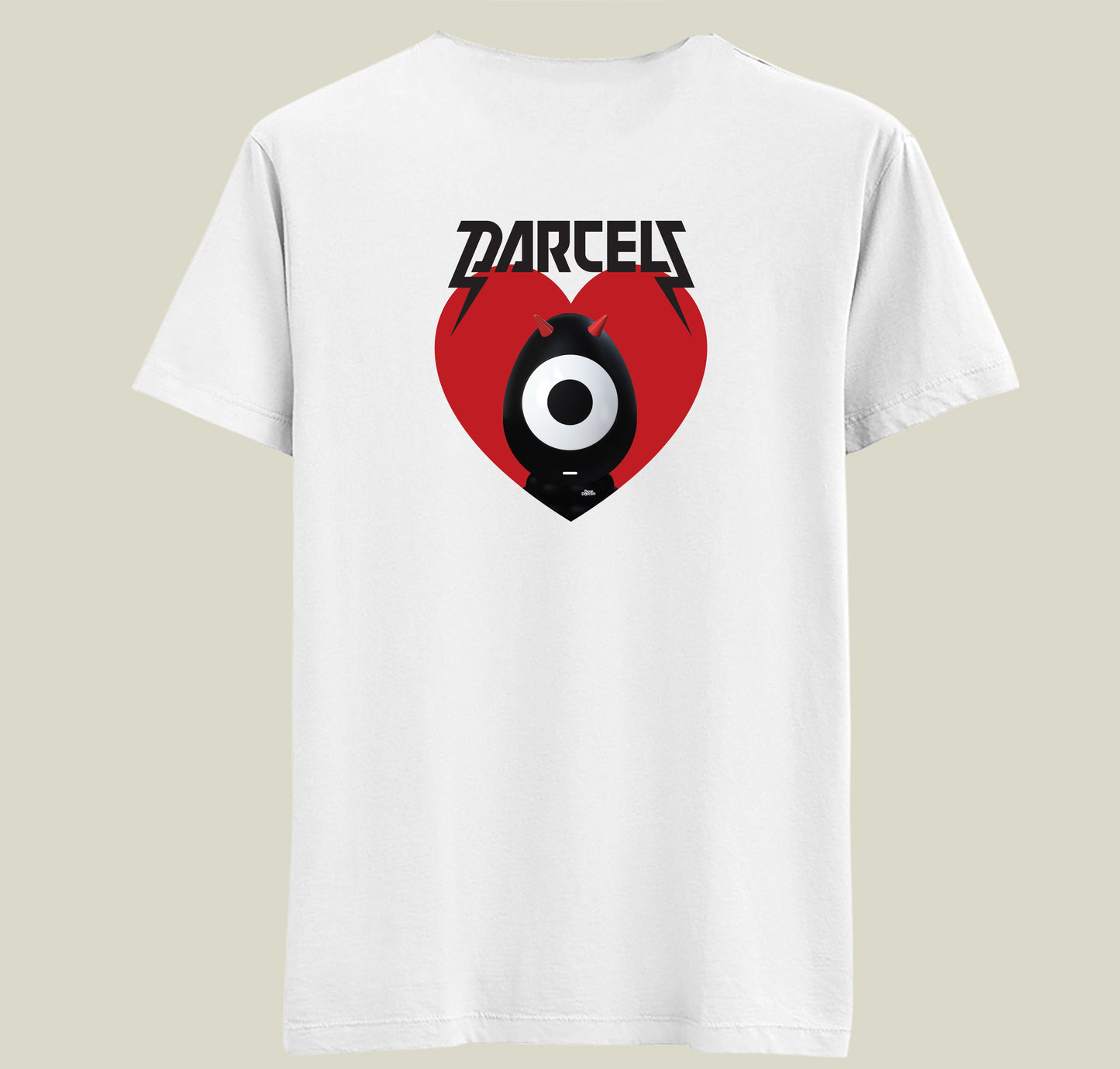 DD Heart Tee - White