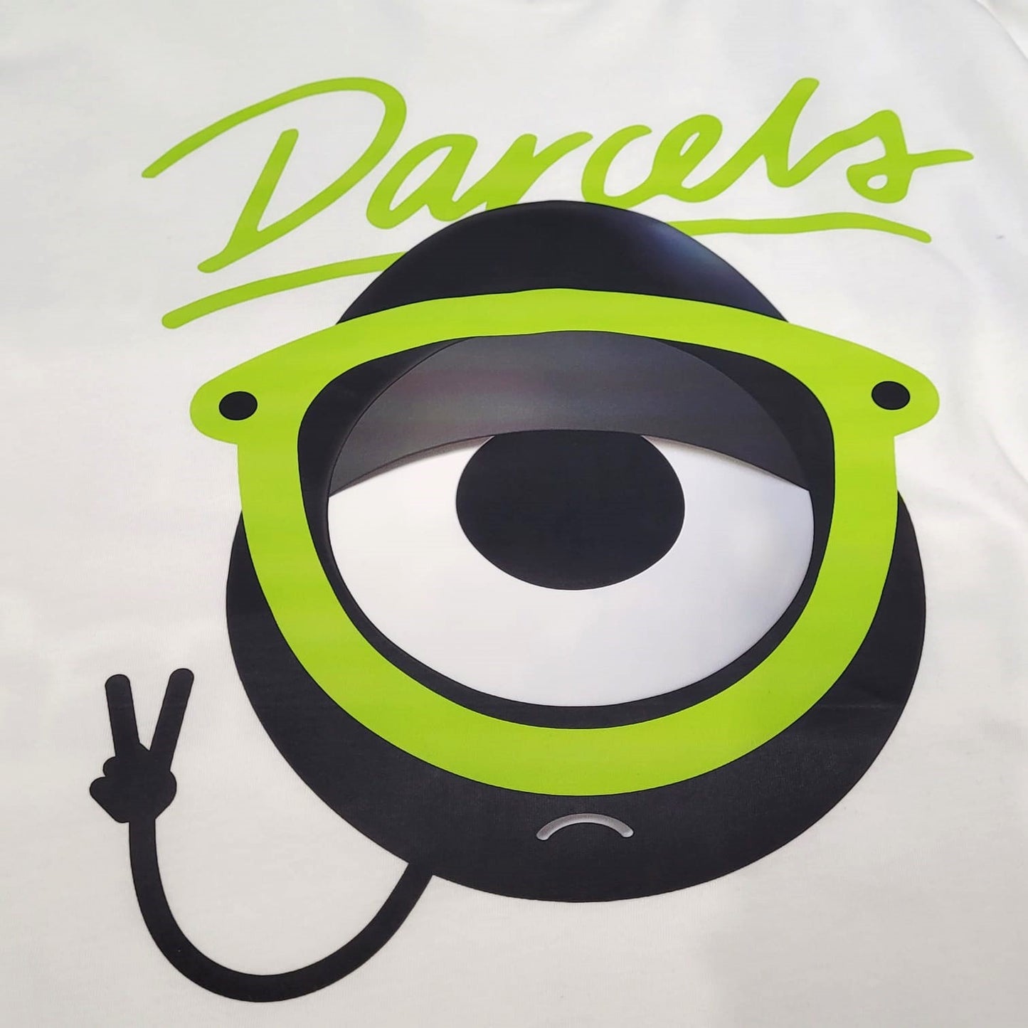 DD Darcel in Glasses Tee - White