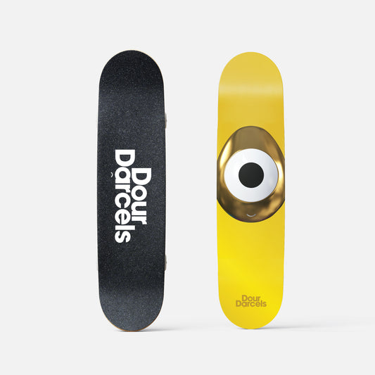 Dour Darcels Skateboard - Gold