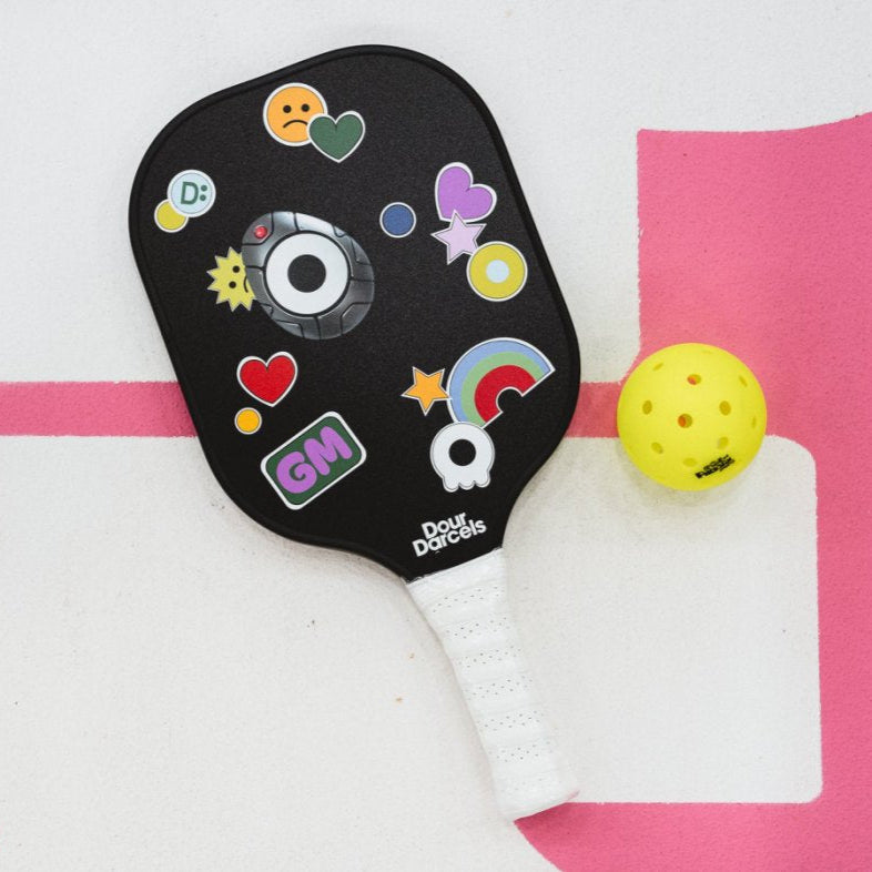 [Pre-order] Dour Darcels x Pikedan - Pickleball Paddle - Black